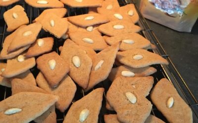 Sirupssnipper; a spiced and uniquely shaped Norwegian Christmas cookie