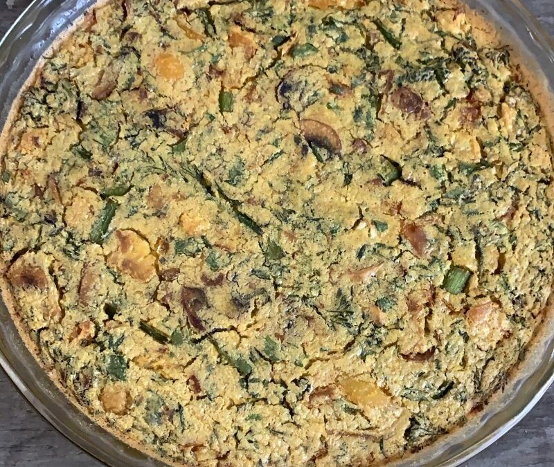 Chickpea flour frittata: The perfect brunch dish