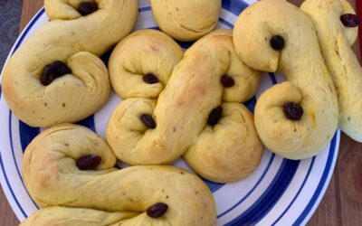 Lussekatter to celebrate St. Lucia Day