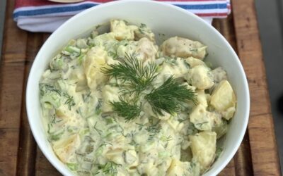 A Classic Norwegian Potato Salad