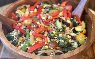 Grilled Vegetable Salad with Farro