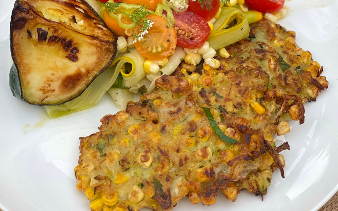 Corn & Zucchini Fritters